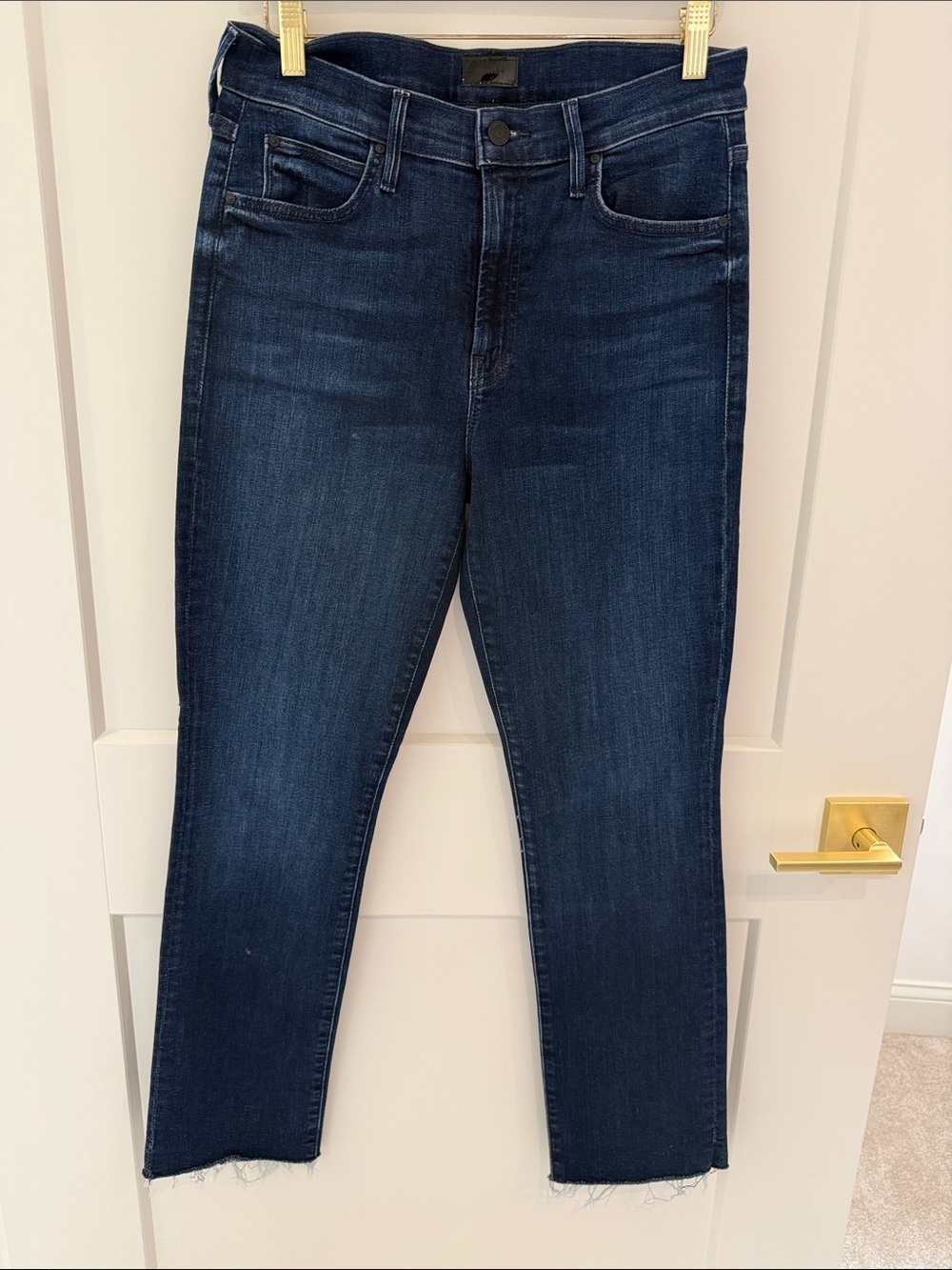 Dark Blue Straight Leg Women’s Jeans